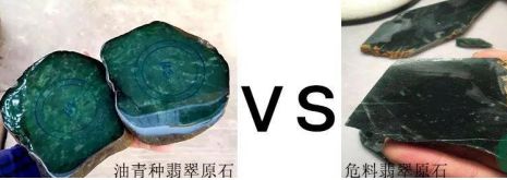 如何辨别油青种翡翠和危料翡翠呢